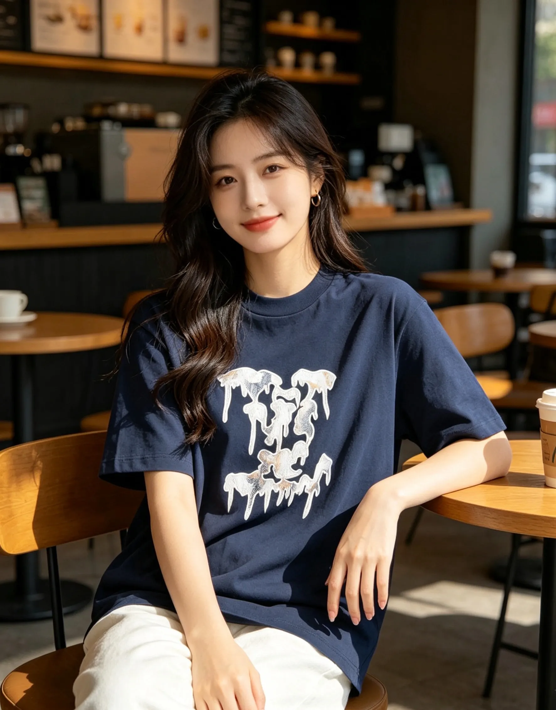 Louis Vuitton/Louis Vuitton melted Monogram embroidered short sleeves